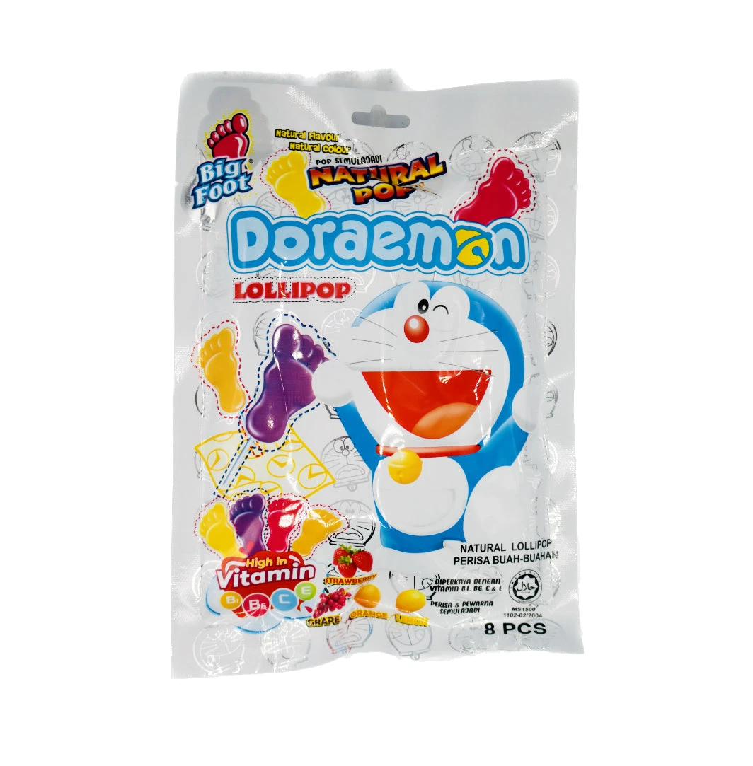 Big Foot Natural Pop Lollipop 80g 1 Big Foot Natural Pop Lollipop 80g