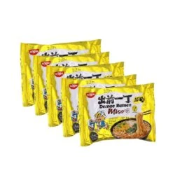 EU BUNDLE 5 Pack Nissin Demae Miso Ramen 100g
