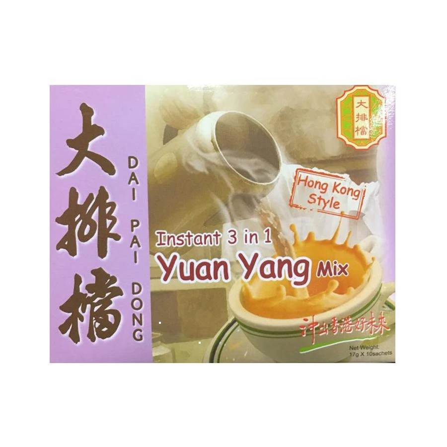 Dai Pai Dong Instant 3 In 1 Yuan Yang Mix 170g (10x17g) 1 Dai Pai Dong Instant 3 In 1 Yuan Yang Mix 170g (10x17g)