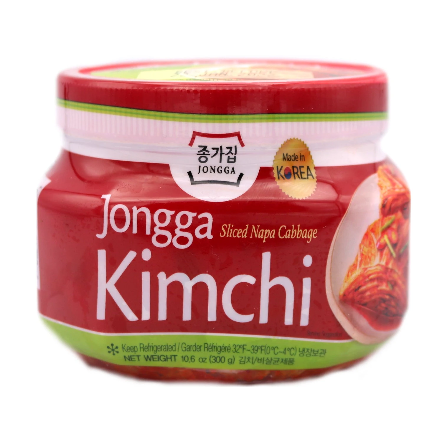Chongga Sliced Mat Kimchi 300g 1 Chongga Sliced Mat Kimchi 300g