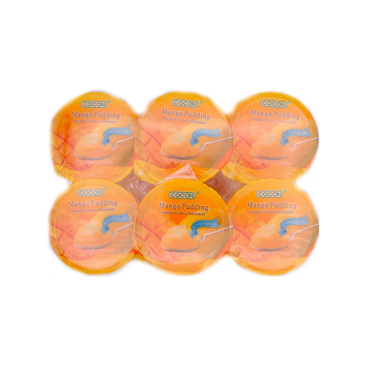 Cocon Mango Pudding With Mango Cubes 708g (6x118g) 1 Cocon Mango Pudding With Mango Cubes 708g (6x118g)