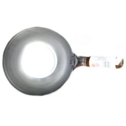 Carbon Steel London Wok - 8 Inch Flat Bottom