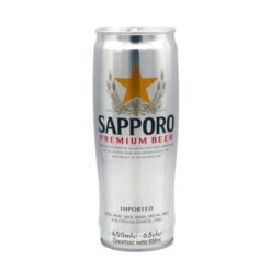 Sapporo Premium Beer (Alc. 5.0% Vol.) 650ml