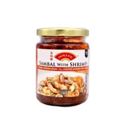 Dollee Sambal With Shrimps (All Purpose Savoury Spicy Sauce) 230g