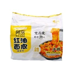 A-Kuan Sichuan Broad Noodles Sesame Paste Flavour (115g*4 Packs) 460g